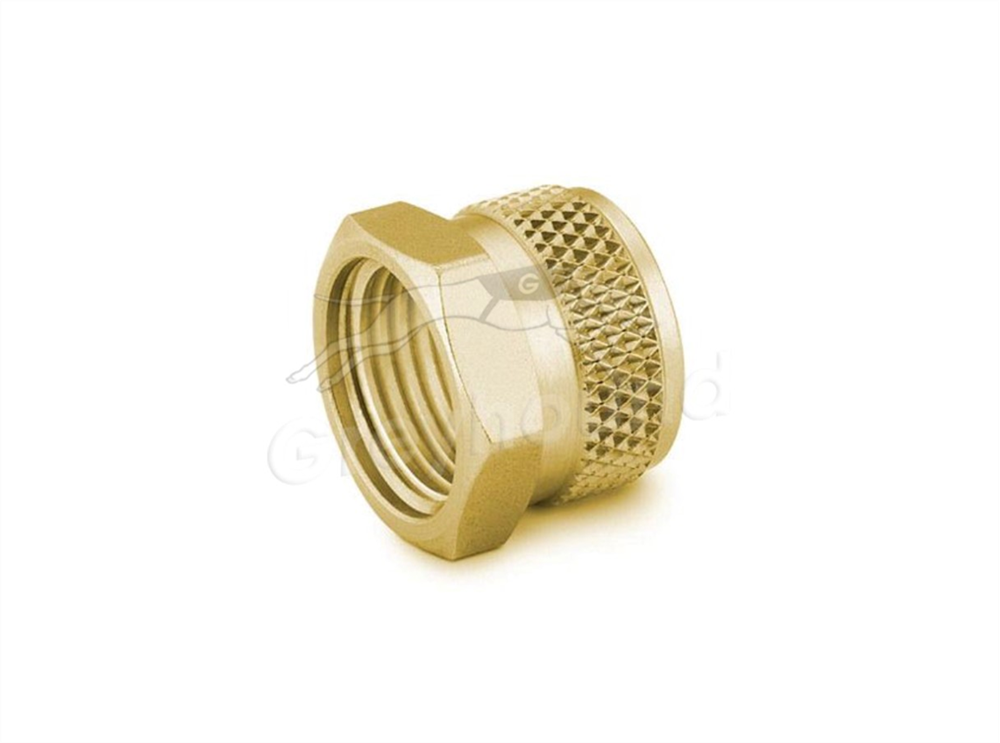 Picture of Knurled Nut 1/4" Brass Swagelok